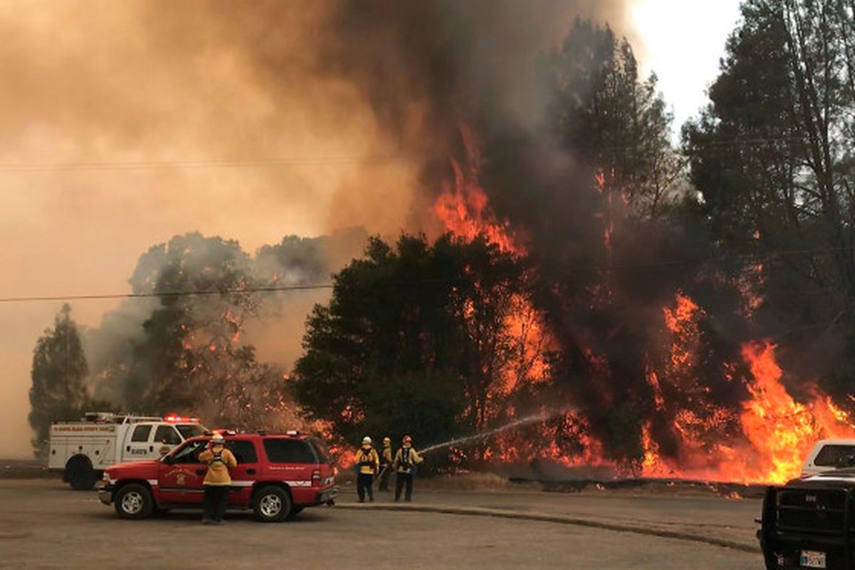 wildfire, california, fire