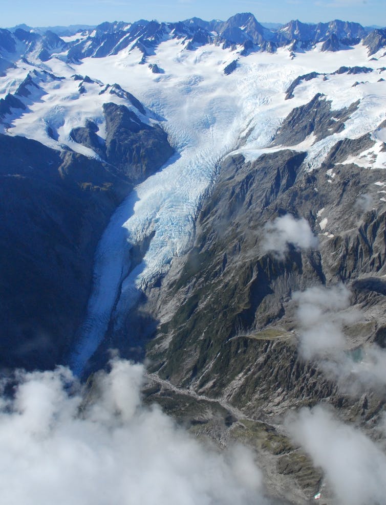 glaciers, New Zealand, receding