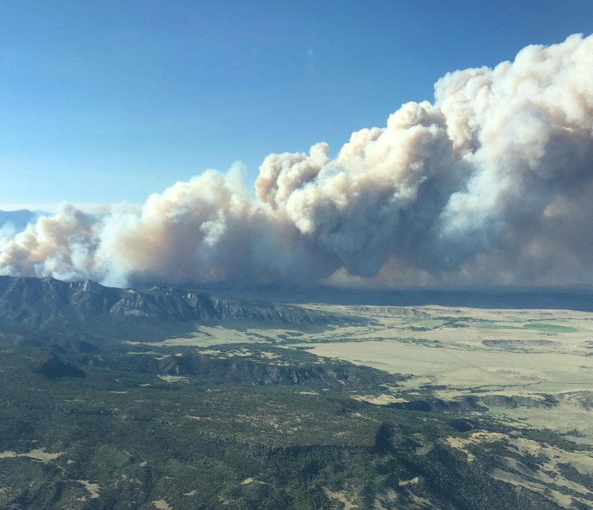 Rocky Mountains, Carson national forest, closed, fire, wildfire