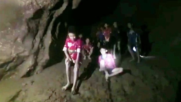 Thai, cave, soccer team, trapped underground
