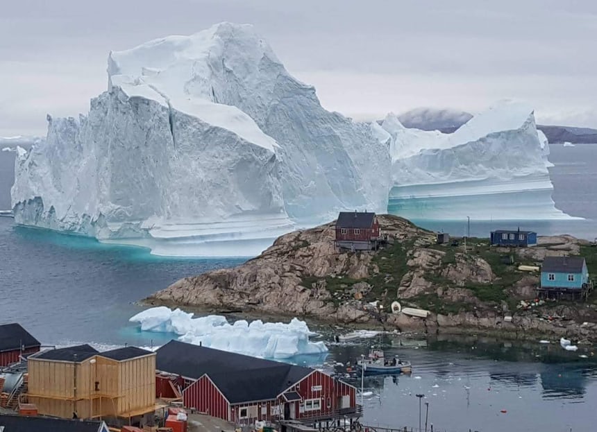 iceberg, Greenland, tsunami
