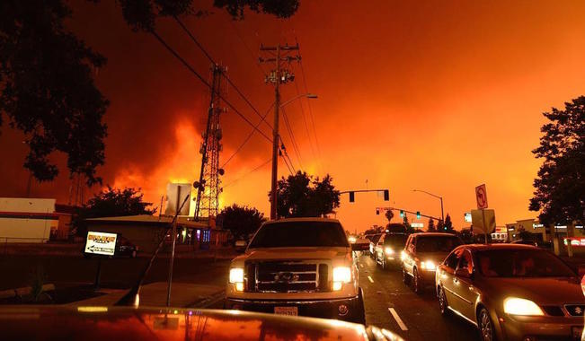 Carr fire, Ferguson fire, california, wildfires