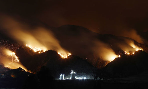 california, smoke, wildfire