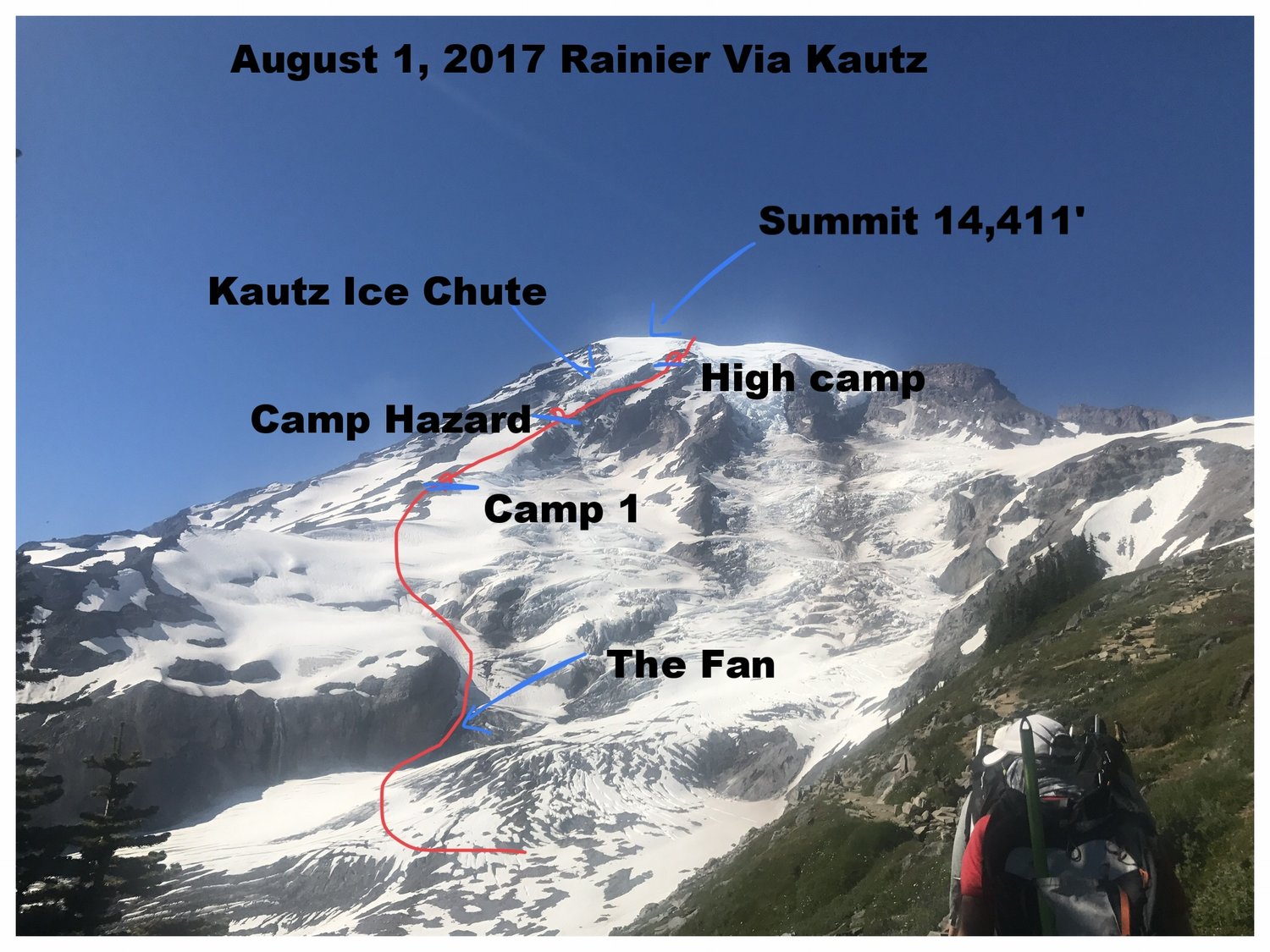rainier, kautz, Washington, mountaineering, climbing