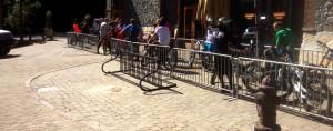 Opening day crowds at northstar bike park