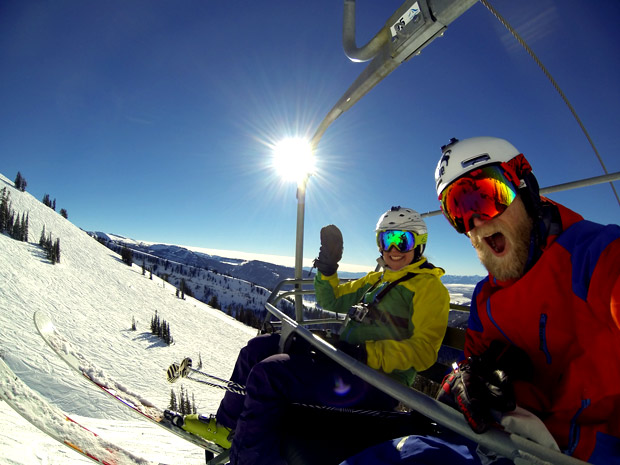 Happy for winter! targhee opening day