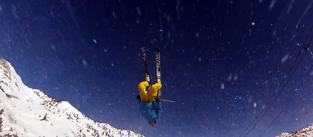 Alta conditions backflip jump