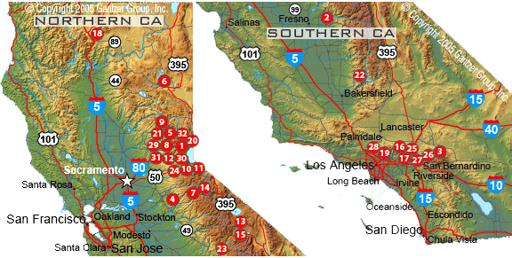 ski resort in california map California Ski Resort Map Snowbrains ski resort in california map
