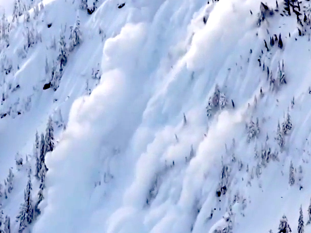 huge avalanche