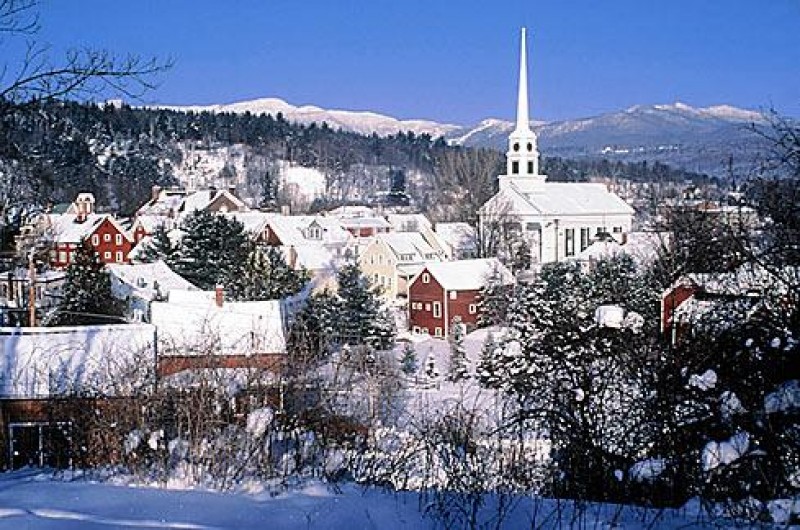 ski towns, Stowe, Vermont 