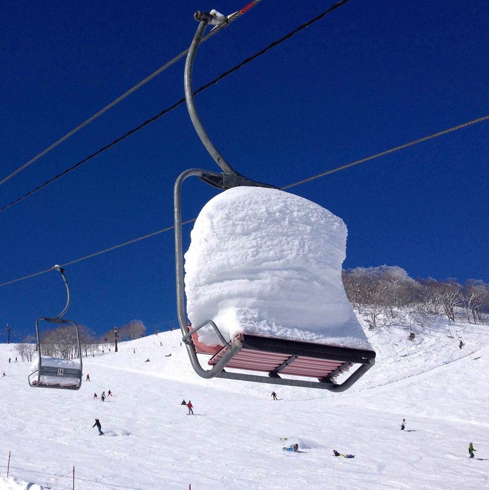 Good lookin' chair. Japan in January. photo: miles clark