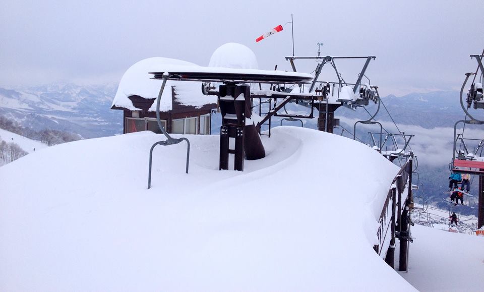 Japanese chairlift in January. photo: miles clark