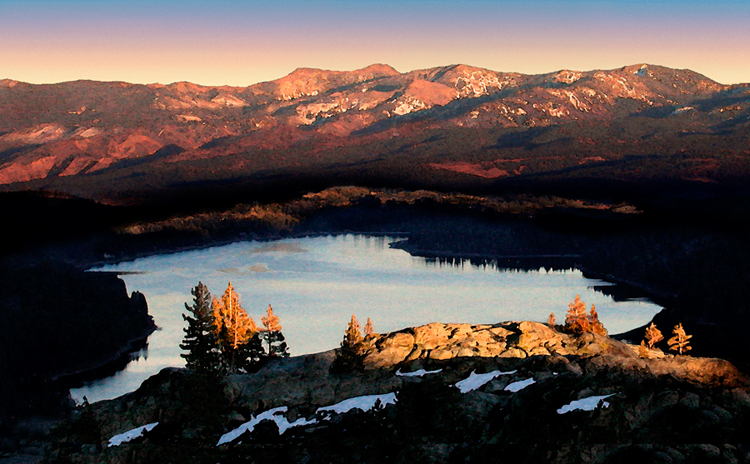 Donner lake, Truckee, California