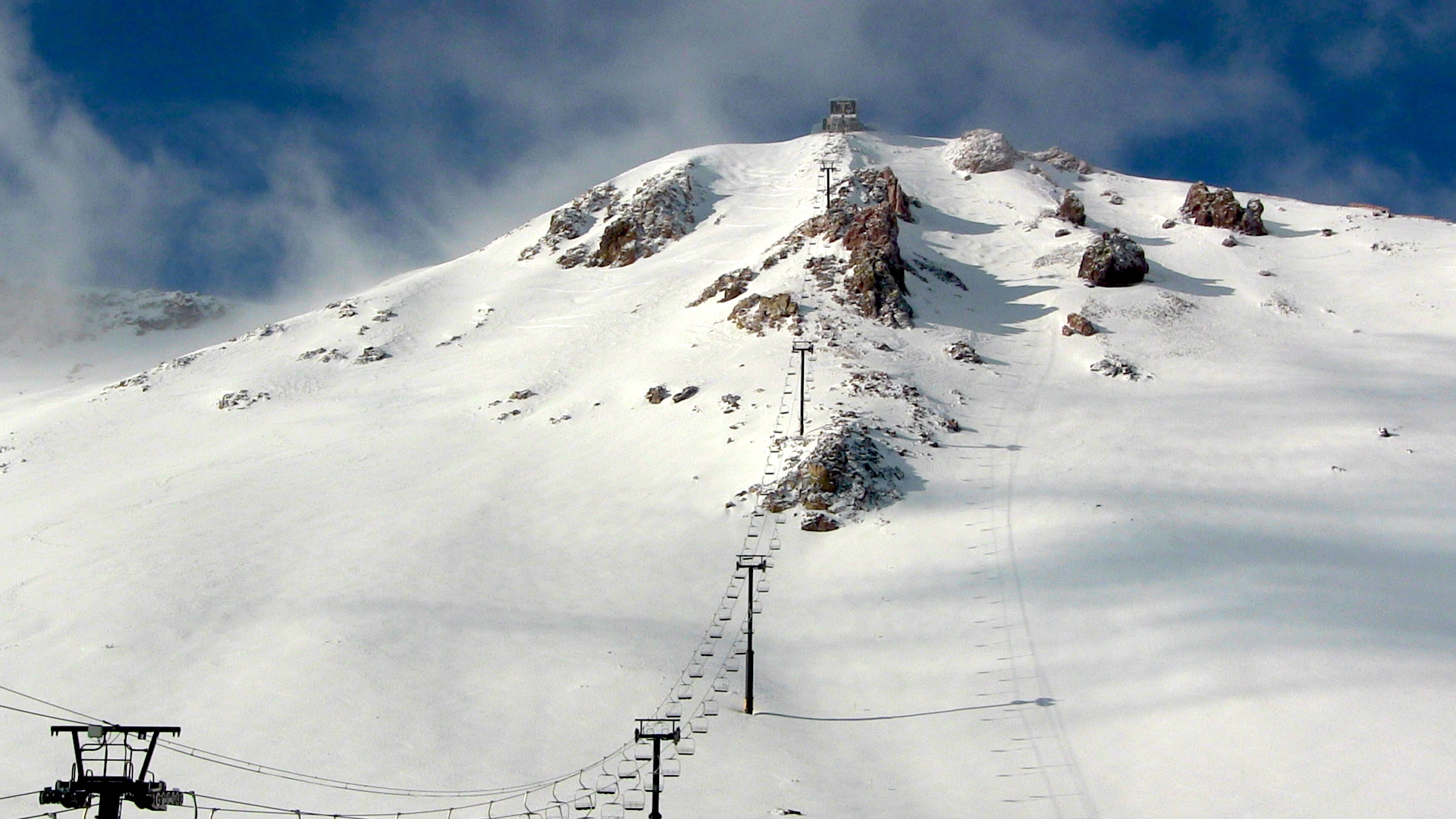 Chair 23 looking gorgeous just before opening today.