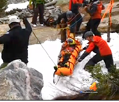 Photo from the rescue. photo: Summit County Search and Rescue