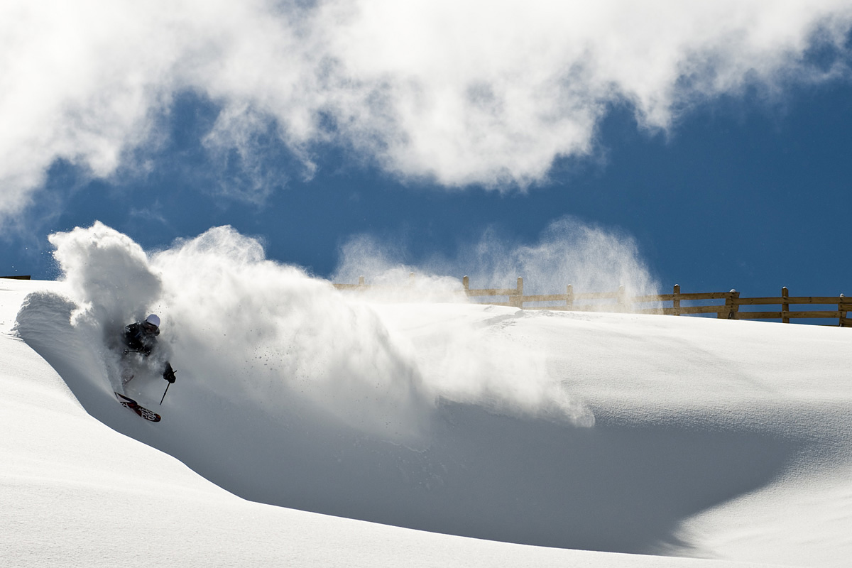 Valle Nevado, Chile on a powder day. photo: powderquest