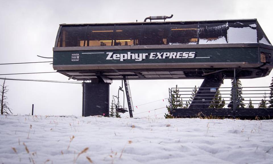 winter park, colorado, ikon, snowmaking, gondola