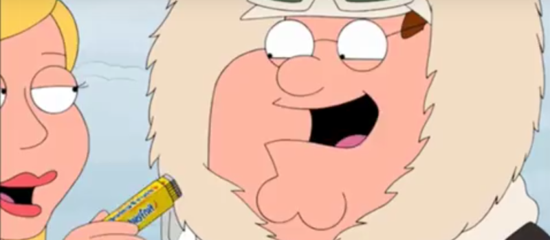 Family Guy Juicyfriut commercial.