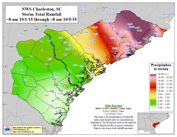 NOAA Calls South Carolina Flood a 