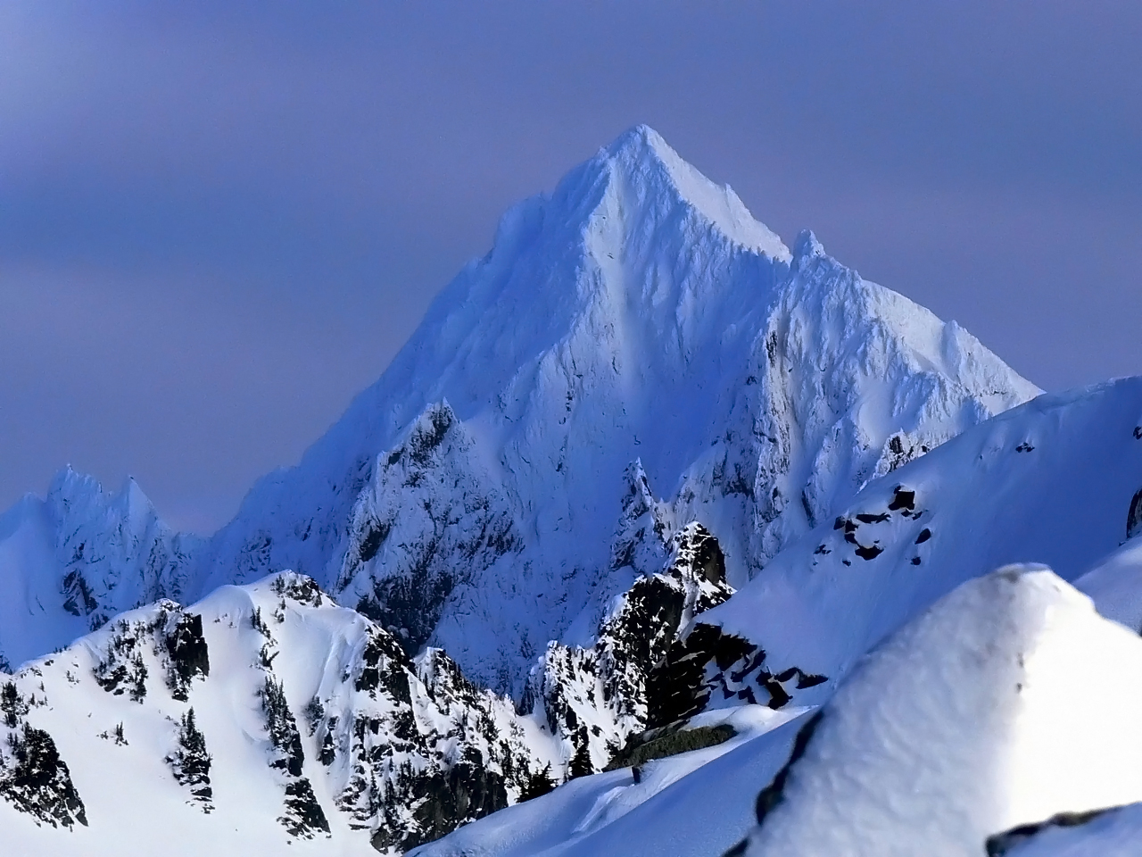 tallest mountains in the cascadea