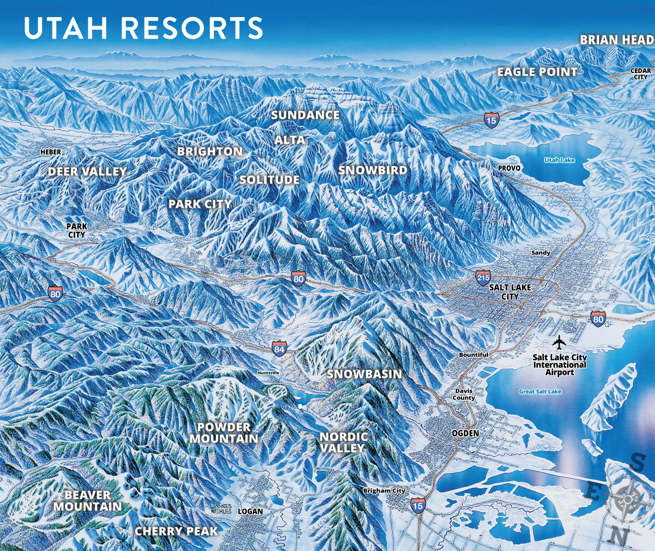 View Salt Lake City Utah Ski Mountains Pics