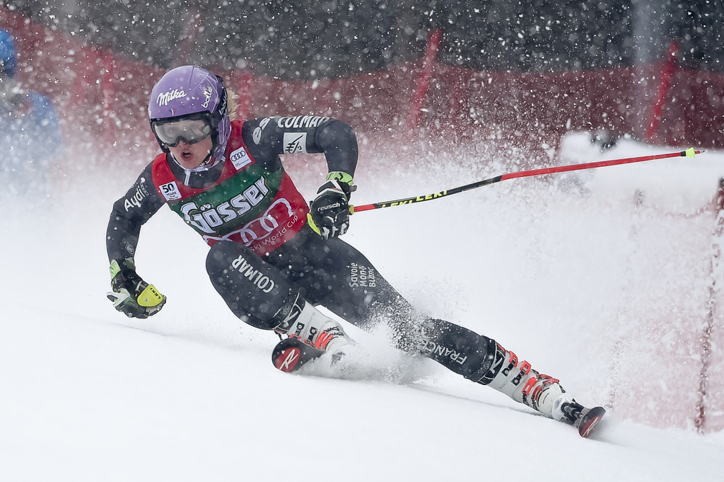 Tessa Worley of France competes during the Audi FIS Alpine Ski World Cup Women's Giant Slalom on December 28, 2016 in Semmering, Austria (Dec. 27, 2016 - Source: Laurent Salino/Agence Zoom/Getty Images Europe
