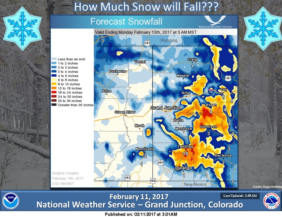 Winter Storm To Hit Colorado, New Mexico, & Northwestern