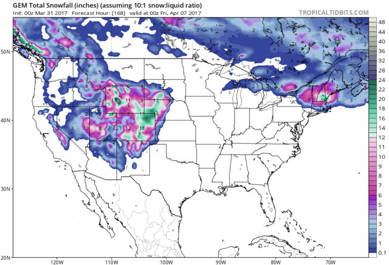 East Coast Winter Storm Warning Expanded 812" of Snow