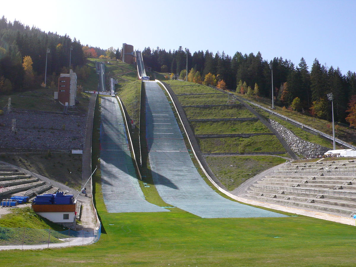 Ski Jumping Ramp Olympics