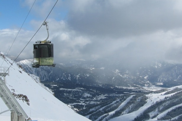 montana, big sky, lone peak tram, record laps