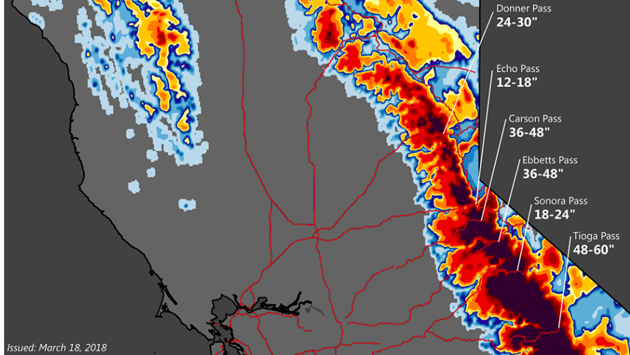 NOAA: Atmospheric River To Hit California This Week | Up To 5-FEET Of ...