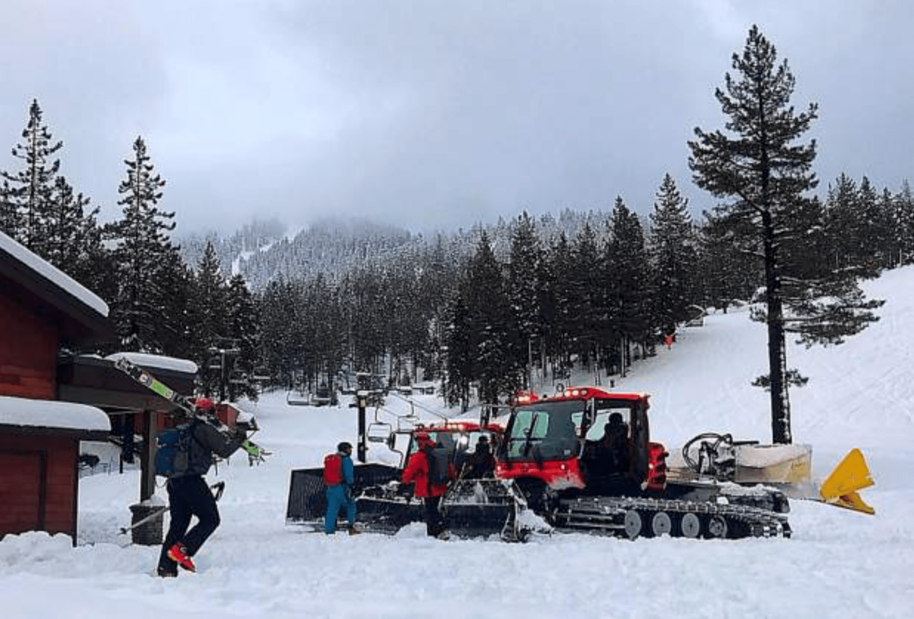 diamond peak, Nevada, lost skier, rescued