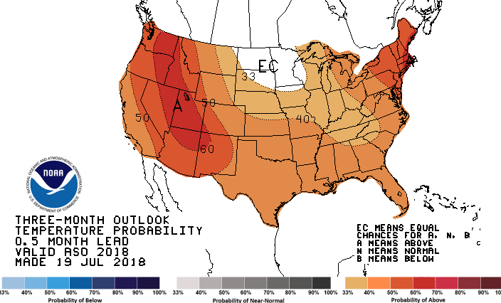 noaa, outlook, temperature