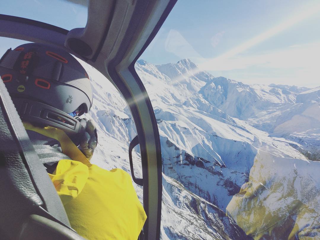 Heli Skiing has it's Perks! New Zealand