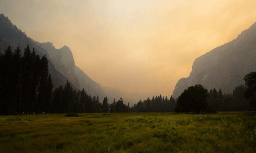 yosemite, yosemite valley, california, Ferguson fire