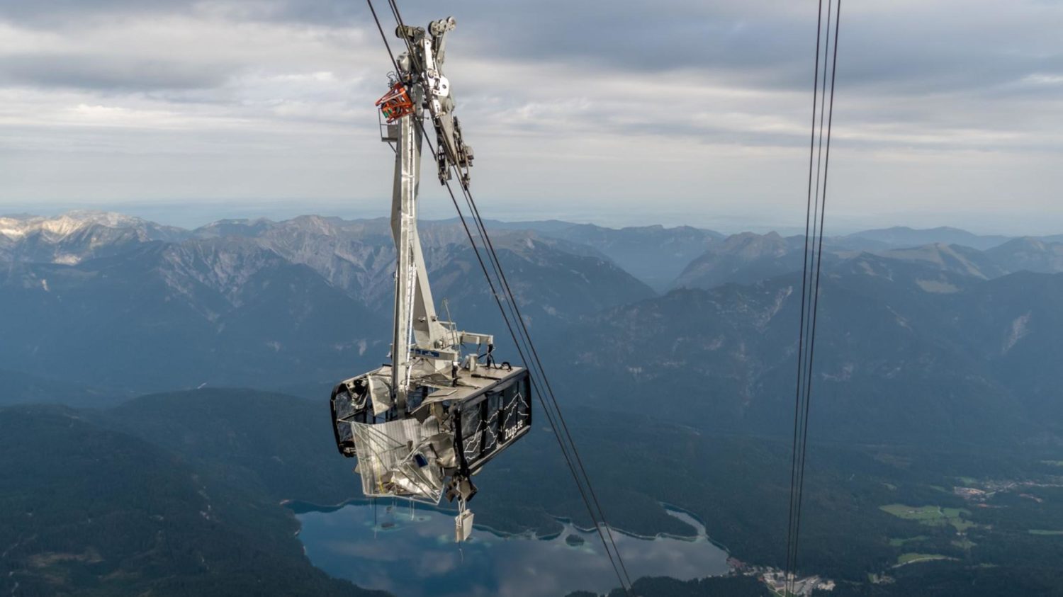 Famous Cable Car Badly Smashed in Germany Today - SnowBrains