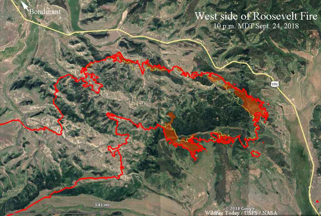 Roosevelt Fire, Wyoming, Jackson Hole, wildfire