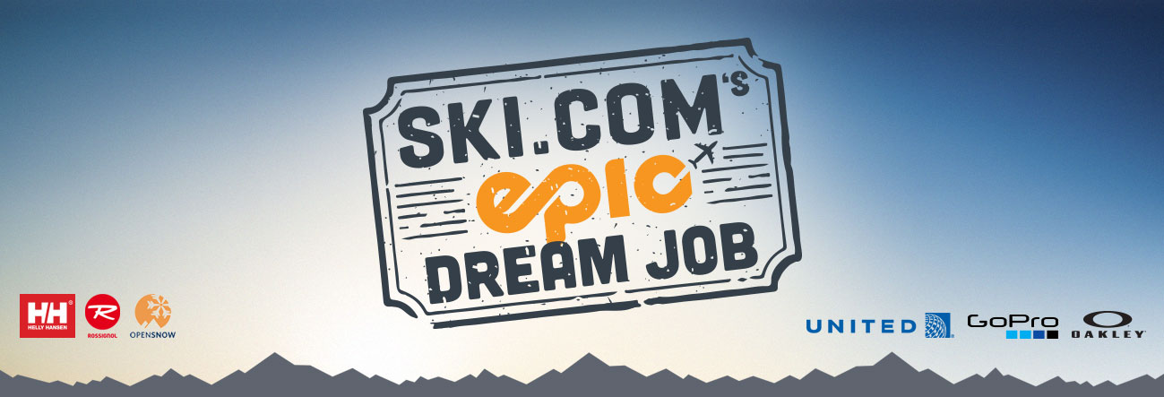 ski.com, epic pass, dream job