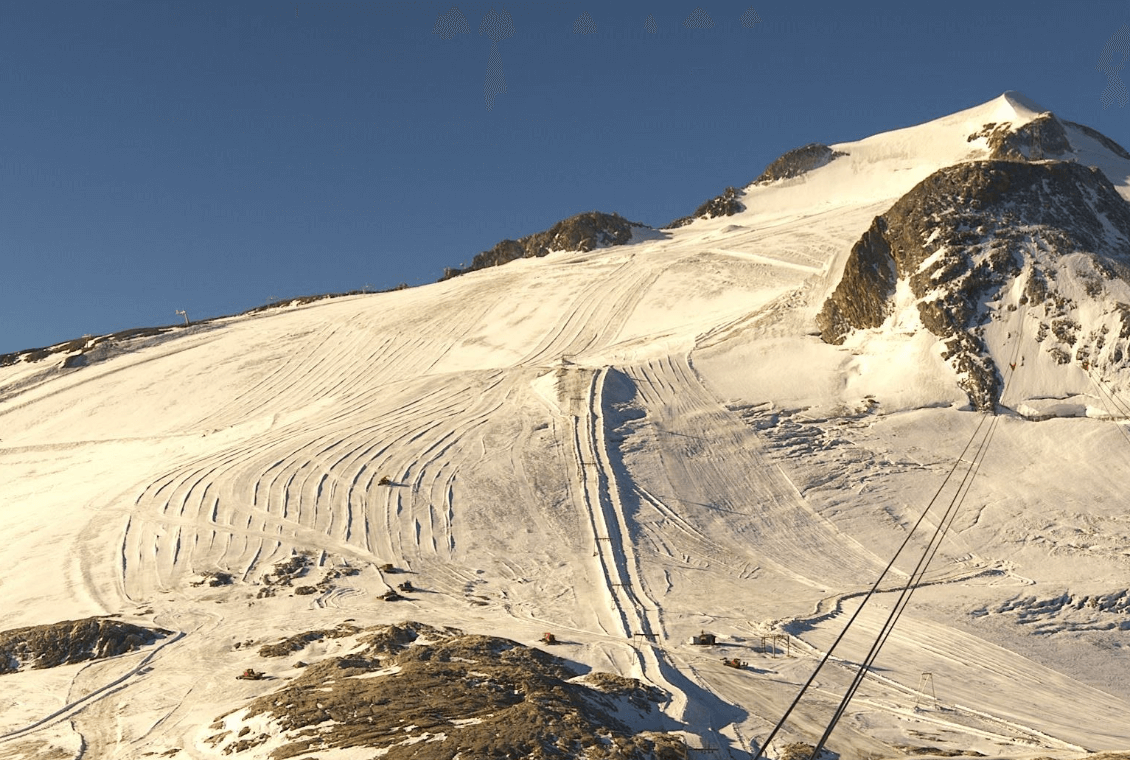 Tignes, france, Europe, glacier, opening