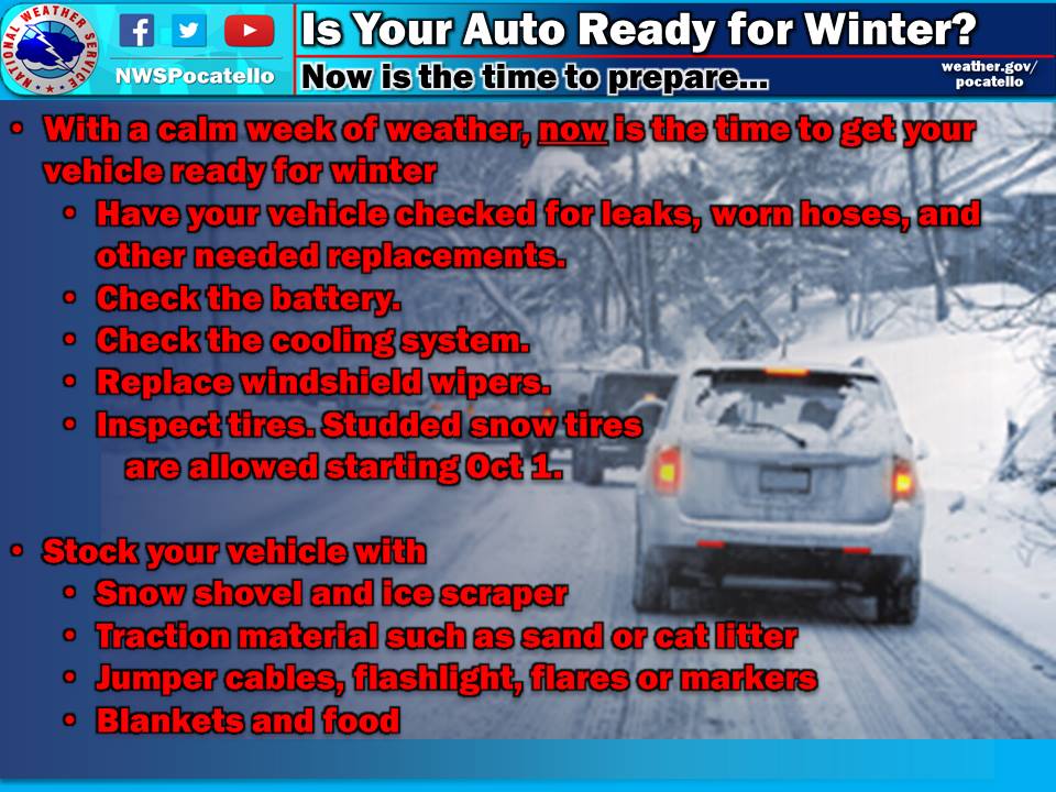 Snow tires, winter driving, auto, preparedness