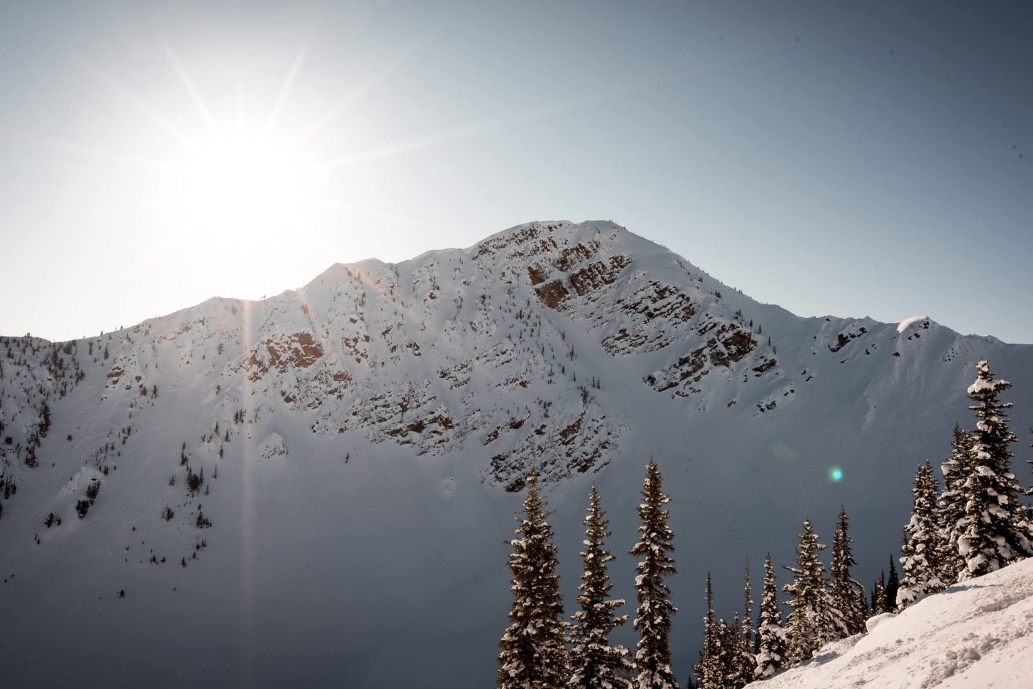 Kicking horse has some gnarly terrain - and these athletes are going to hit it