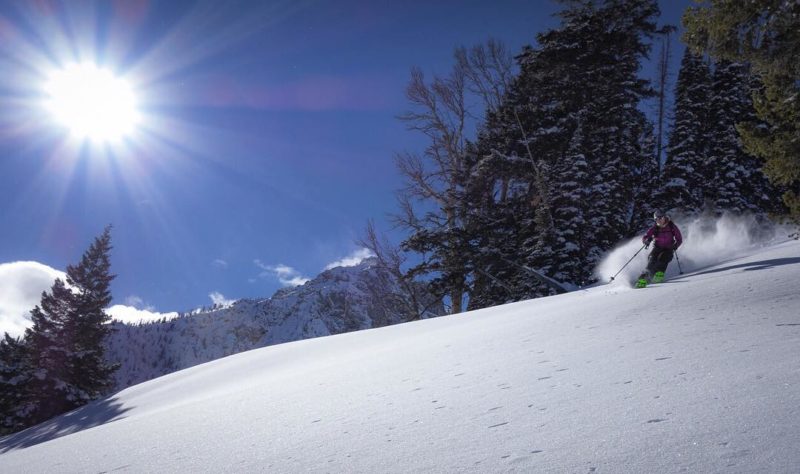 Sun Valley Backcountry, bluebird