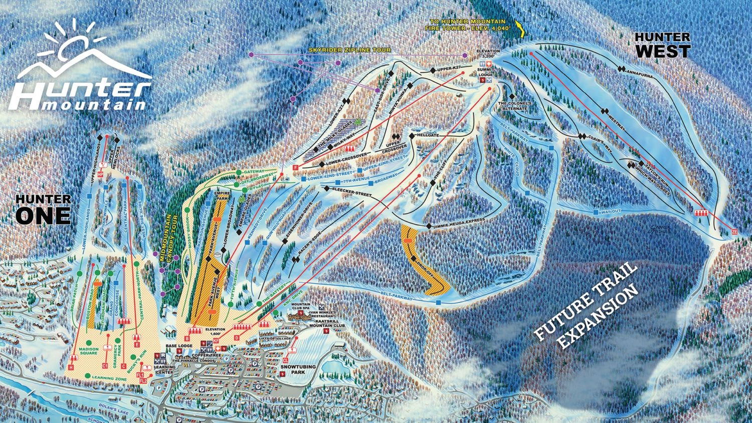 Hunter Mountain- Largest East Coast Ski Expansion in Over a Decade