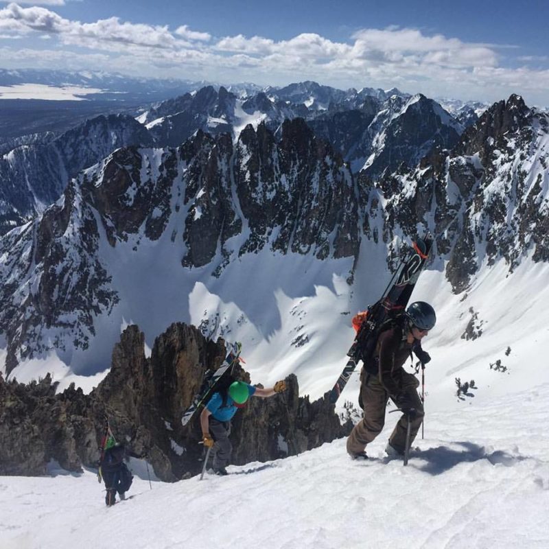 Sun Valley backcountry, april