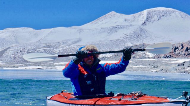 kayak, worlds highest, Chile, andes, volcano