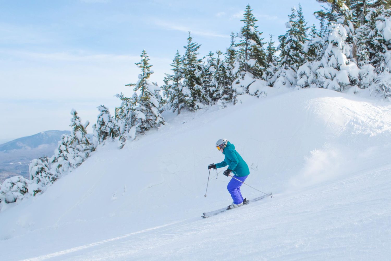 Sunday river, Maine, east coast, snowvember