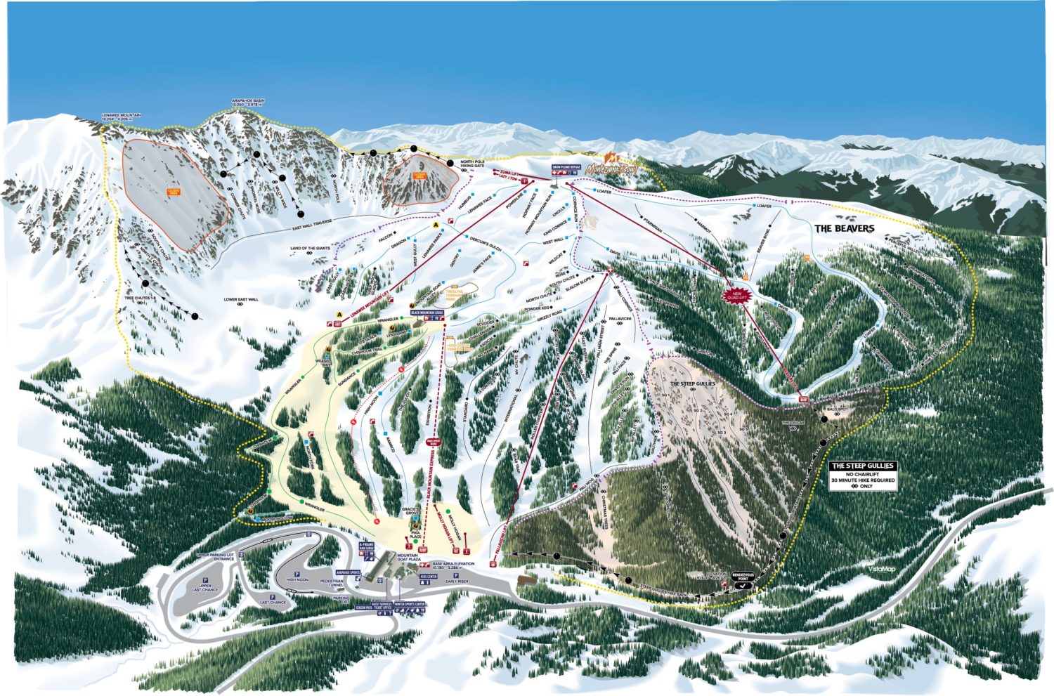 Arapahoe Basin, a-basin, Colorado, new terrain, beavers