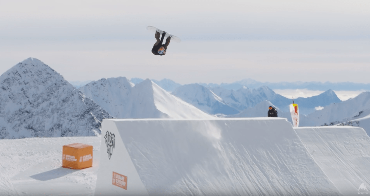 Anna Gasser, triple cork, first woman, snowboard