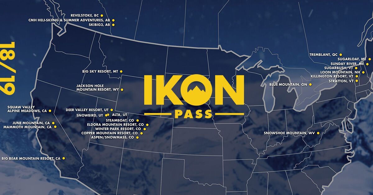 Unlock Winter 19 20 Ikon Pass Prices Announced For Next Season Adding Even More Benefits Snowbrains [ 628 x 1200 Pixel ]