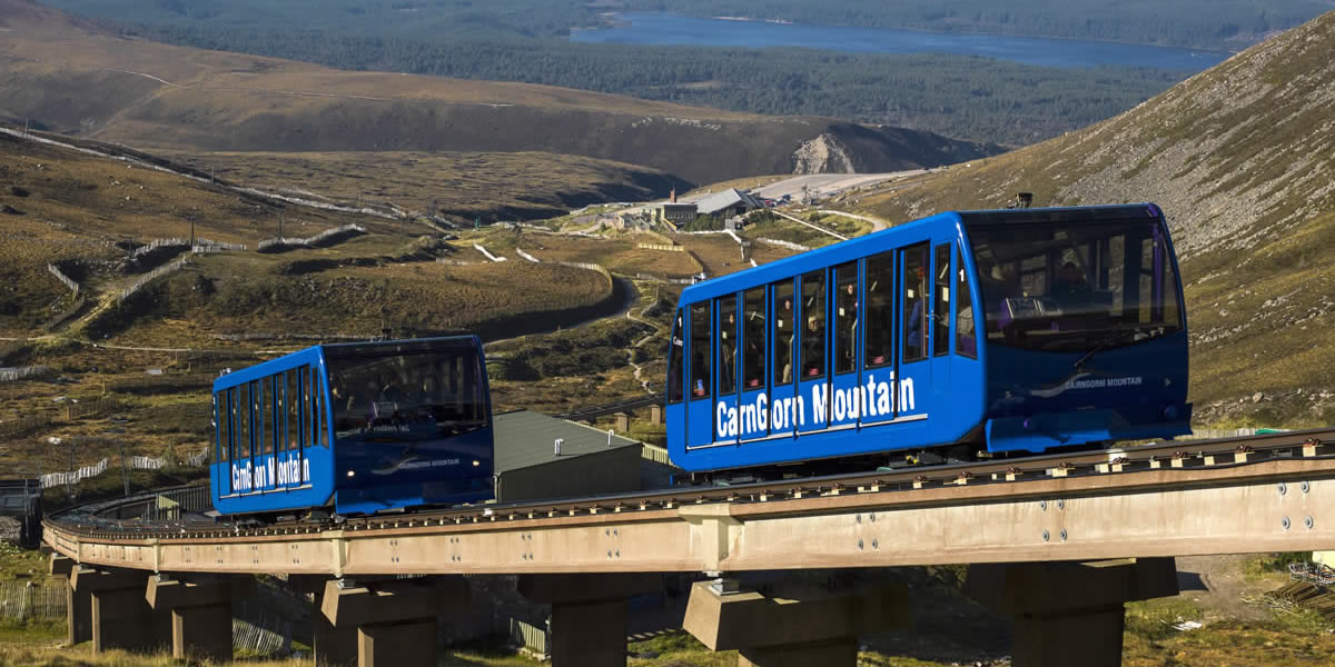 CairnGorm's funicular is a key part of their mountain operations